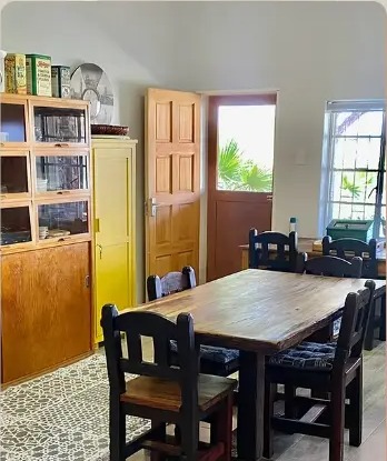 The farmhouse kitchen and scullery
